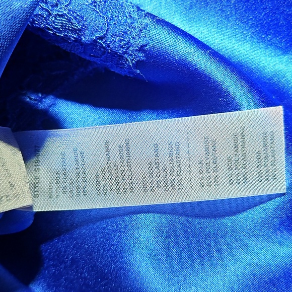 Stella McCartney 2014 Royal Blue Silk Camisole with Lace Trim - Picture 8 of 8